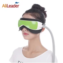 Alileader устройство для защиты глаз массажер для глаз воздушный давление очки музыка беспроводной прибор для улучшения кожи вокруг глаз Рубин Вибрация инфракрасный нагреватель