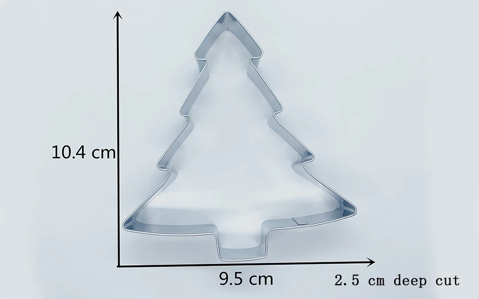 KENIAO Новогодняя елка- Резак для печенья- Печенье / Помадка / Кондитерские изделия / Хлеборезки- Нержавеющая сталь