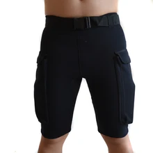 WYOTURN 2 мм гидрокостюм из неопрена шорты для дайвинга шорты для серфинга Регулируемая Талия шорты для плавания шорты для серфинга с карманами