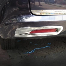 Высокое качество ABS Хром задние противотуманные фары крышка отделка противотуманный свет для фары отделка для Honda Odyssey