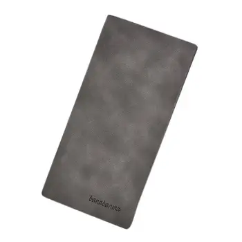 

PinShang Men's Vintage PU Leather Long Bifold Wallet Male Card Holder Clutch Purse Wallets and Purses wallet women ZK25