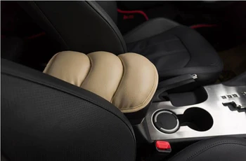 

Car Armrests Cover Pad Center Console Arm Rest Seat Pad For seat leon bmw e46 adui a3 nissan qashqai hyundai tucson Accessories
