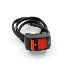Interruptor de luz de motos para guidão, de alta qualidade, universal, para acidente de motocicleta, botão de ligação/desligação, interruptor de luz 12v dc para motocicletas