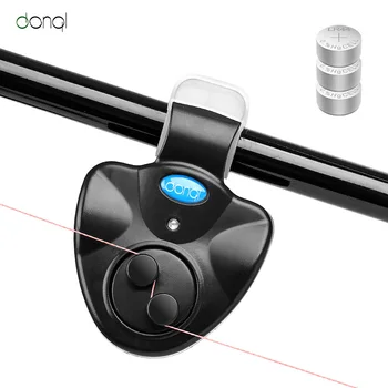 

DONQL Electronic Wireless Fishing Bite Alarm ABS LED Light Buzzer on Fishing Rod Carp Fishing Alarm with Battery Sensitive Mat