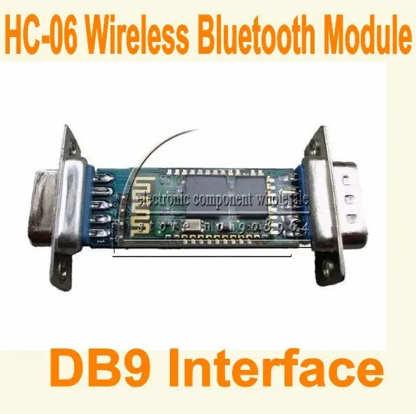 Оптовая продажа HC 06 HC06 Slave RS232 RF беспроводной модуль Bluetooth с DB9 конвертер