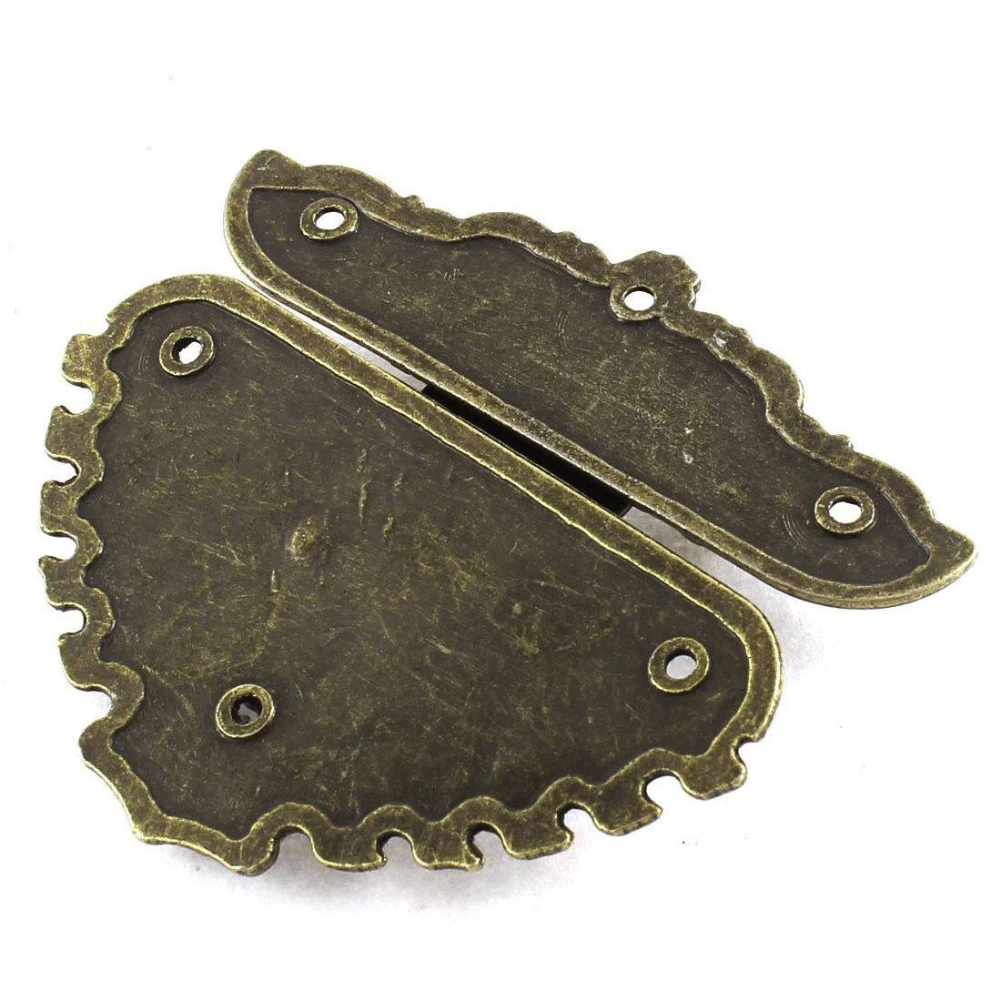 Promotion! 2pcs 81mmx74.5mm Vintage Style Box Suitcase Lock Hook Latch