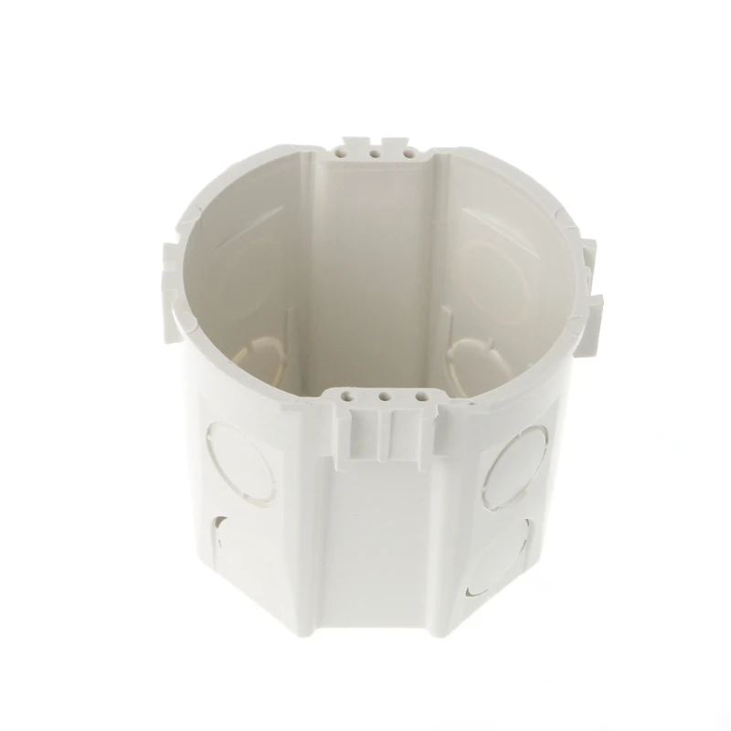 EU Standard Round Wall Junction Box Internal Cassette Wiring Harness