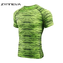 ZYNNEVA плюс размер 5XL мужская быстросохнущая футболка для бега летняя футболка с коротким рукавом Тонкая футбольная тренировочная футболка для фитнеса спортивная одежда MT01P