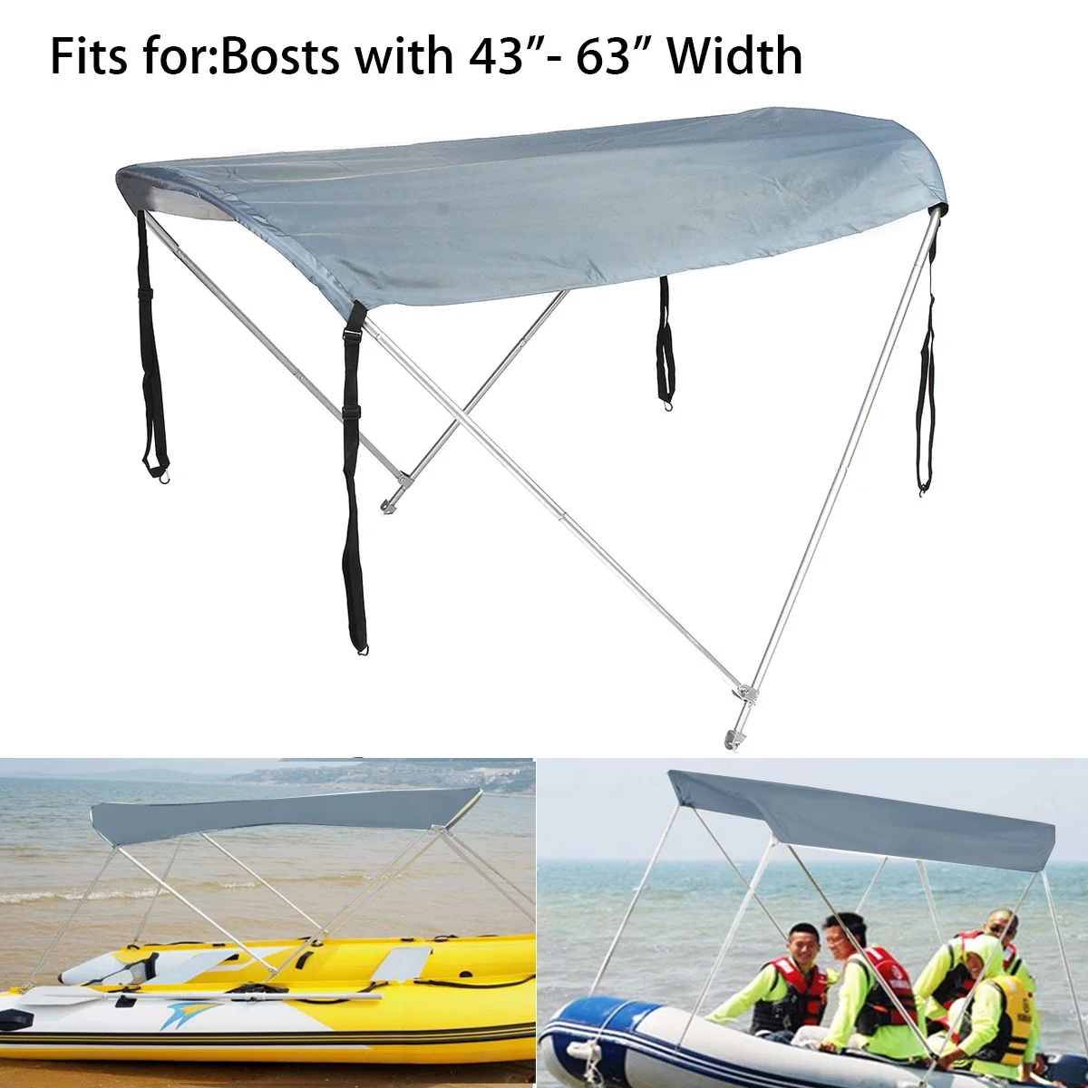 Inflatables Boat Sun Shelter Sailboat Awning Top Rowing Boats Cover