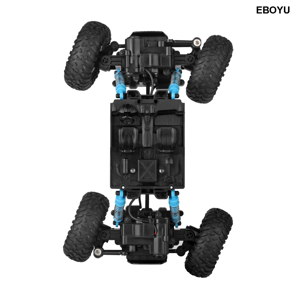 WLToys 18428-C 4WD 1:18 Dual Servos RC автомобиль рок Внедорожный гоночный автомобиль для дошкольного образования радио дистанционное управление Багги RTR
