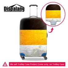 Национальный флаг серии эластичный стрейч багажный Защитный чехол для 18~ 30 дюймов тележка чехол Чехол для дорожного чемодана легкая стирка