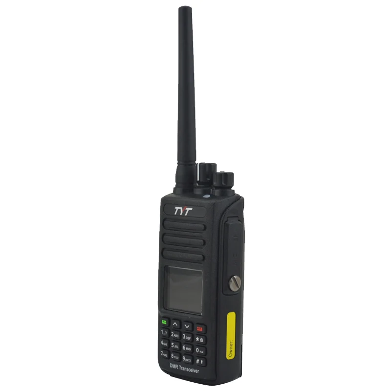 TYT Walkie Talkie MD 390 UHF + GPS DMR IP67 водонепроницаемый двухсторонний радио с микрофоном