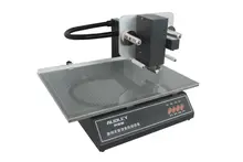 Audley cheap desktop aluminum digital hot gold foil stamping label printer machine 3050a in China