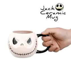 FILY Jack Skellington кружка, "Кошмар перед Рождеством" мультяшная кофейная кружка чайная чашка