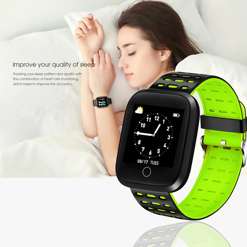 BANGWEI Mesh belt Smart Sport Watch IP68 Waterproof Smart Watch Blood Pressure Heart rate Monitor Fitness Watch For Android ios