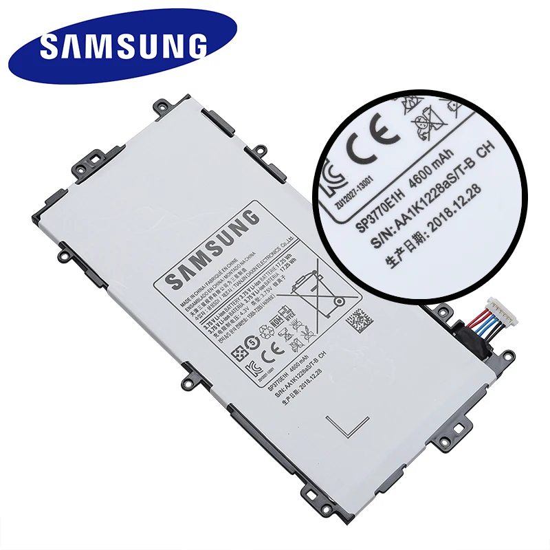 Аккумулятор для планшета samsung SP3770E1H для samsung Note 8," GT-N5100 N5110 N5120 4600 мАч с инструментами SP3770E1H