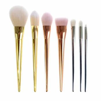 

7 in 1 Set Make Up Brush Kit Soft Brush Nylon Professional Brush Kit Face/ Eyes Cosmetic