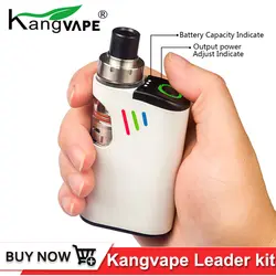 Оригинальный kangvape лидер 80 Вт VAPE Механическая Mod 2600 мАч батареи мини smod распылитель форсунки электронная сигарета starter kit