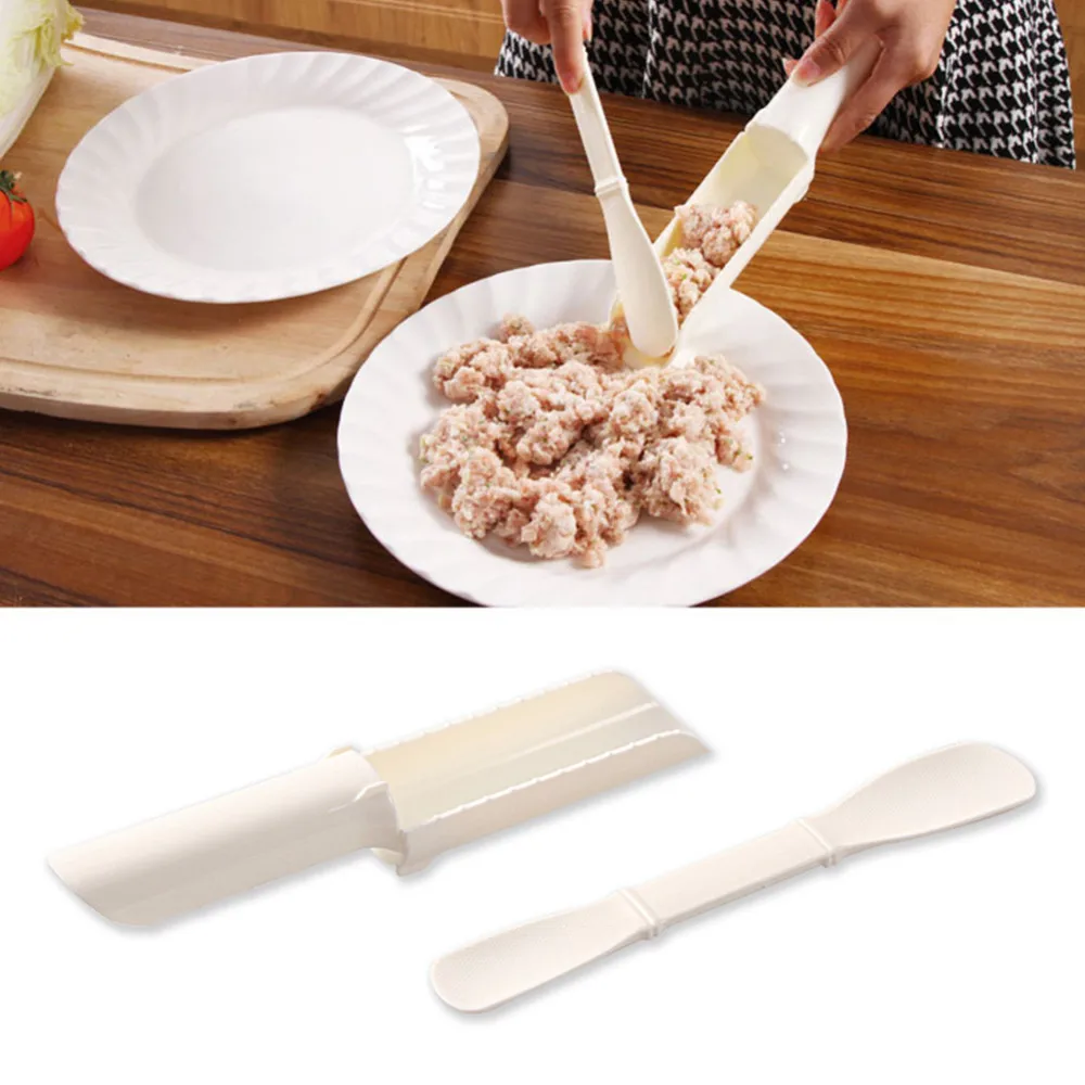 

1 Set Meatball Maker Pattie Fish Shrimp Ball Meatloaf DIY Mould DIY Multi-function Mold Meat Shovel Home Kitchen Cooking Tool B4