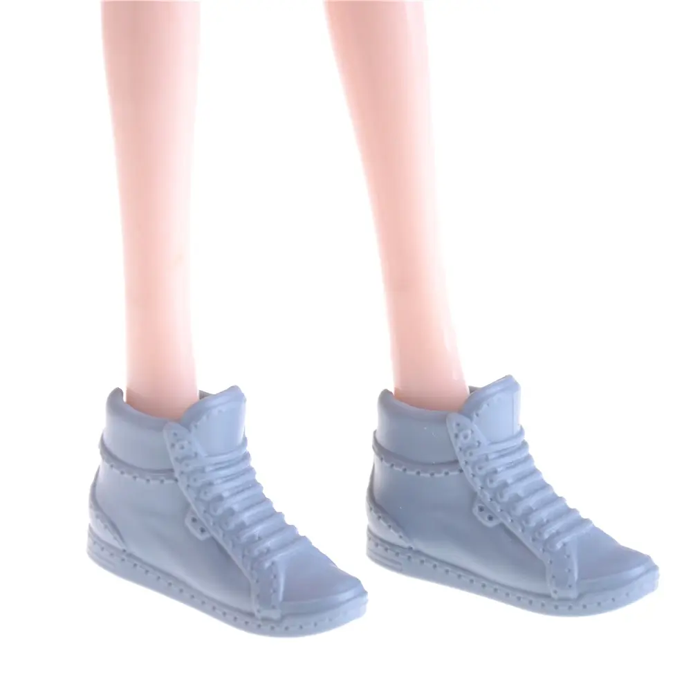 1Pair/2Pcs Fashion Beautiful Shoes For  For  1/6 Doll Shoes Kids Gifts Doll Accessories Wholesale Two Styles