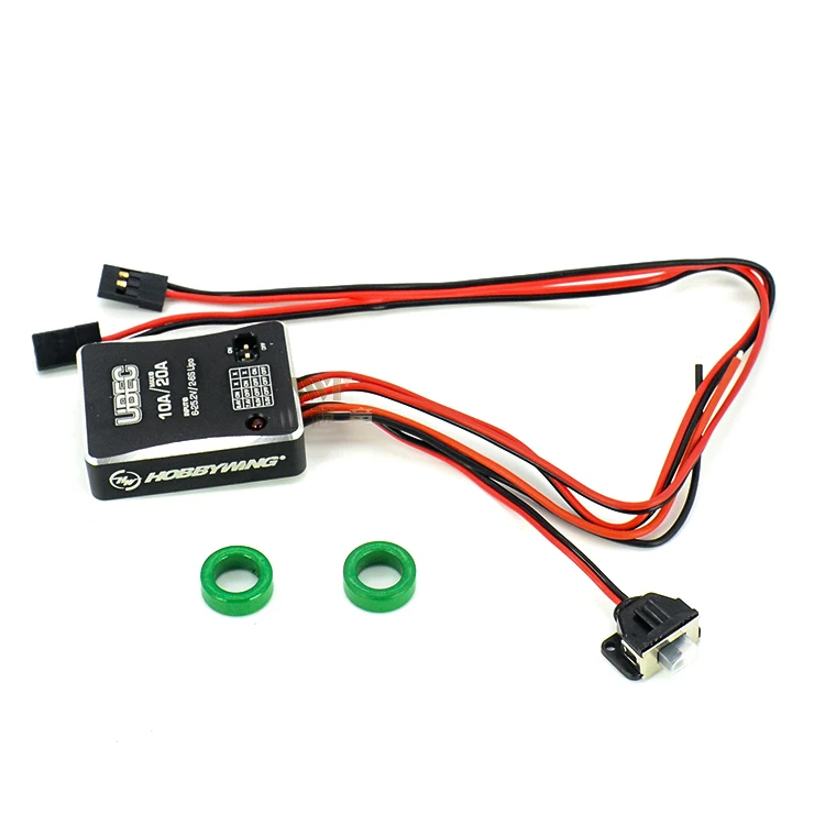 

1PC Hobbywing UBEC External BEC DC Voltage Regulator 10A 2S-6S Lithium Battery UBEC for RC Quadcopter Drone Parts