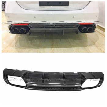 

OLOTDI Giulia Carbon Fiber Car body kit Rear bumper lip diffuser For Alfa Romeo 2017