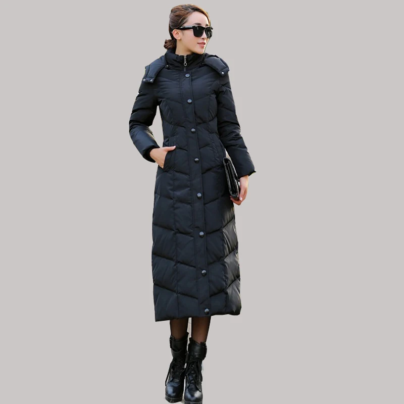 Compare Prices on Knee Length Down Coat- Online Shopping/Buy Low