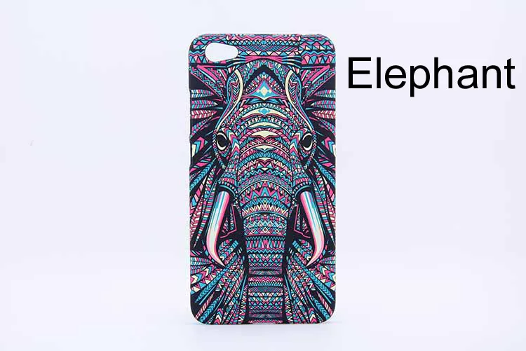Тигр Слон Лев волк чехол для Xiaomi Redmi Note 5A Note5A Свет Светящиеся в темноте ночи световой нет отпечатков пальцев сканер - Цвет: Elephant