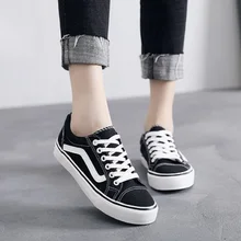

2018 autumn couple models women's canvas shoes