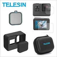 Telesin-CPL-Polarizing-Polarizer-Lens-Filter-mini-carray-case-Storage-bag-silicone-case-cap-screen-film-for-Gopro-Hero-7-6-5