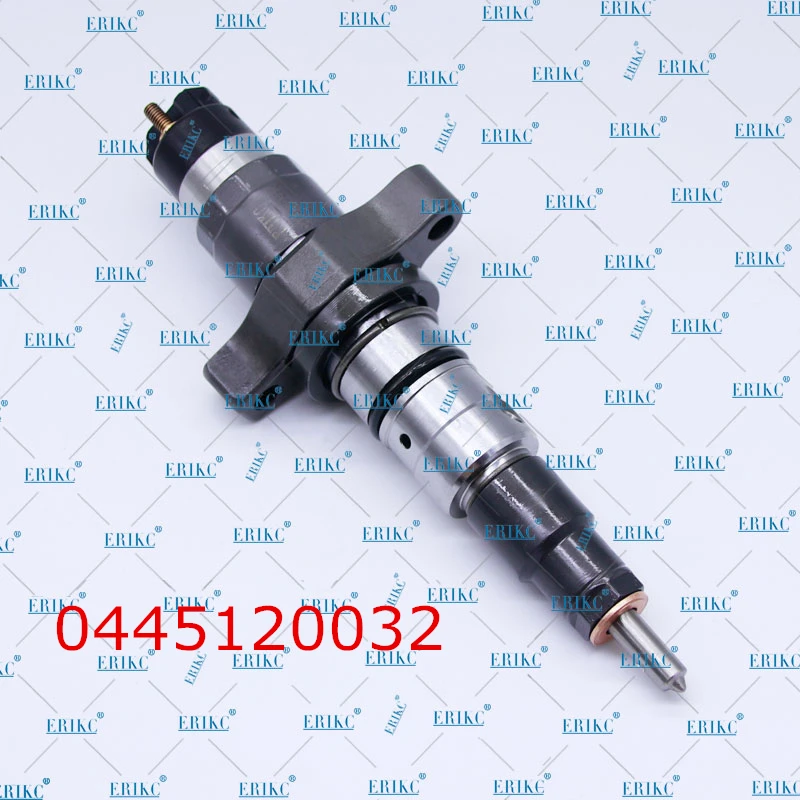 

ERIKC 0 445 120 032 Common Rail Injector Assy 0445 120 032 Original Auto Diesel Fuel Injector 0445120032 for CUMMMINS 3964273