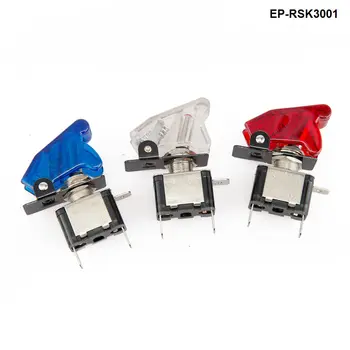 

Racing Switch Kit Car Electronics/Switch Panels-Flip-up Start/Ignition/Accessory transparent For BMW MINI Cooper S R5 EP-RSK3001