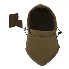 Уличная ветрозащитная флисовая шапка зимняя унисекс портативный шейный платок Толстая теплая походная альпинистская маска Шарф новейшая