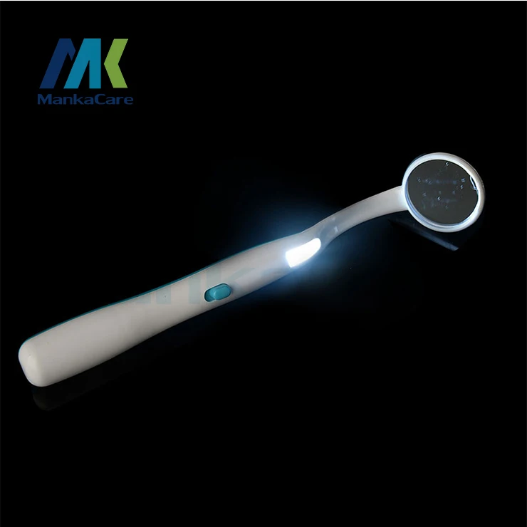 

3 pcs LED Light Teeth Oral Dental Mirror Super Bright Anti-fog Mouth Mirror Illuminated Tooth Care Tool Free shipping