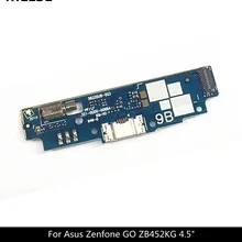 Гибкий кабель с разъемом 4,5 дюйма для Asus zenfone GO ZB452KG, usb-порт для зарядки, гибкий кабель, usb-разъем для зарядки, Запасная часть