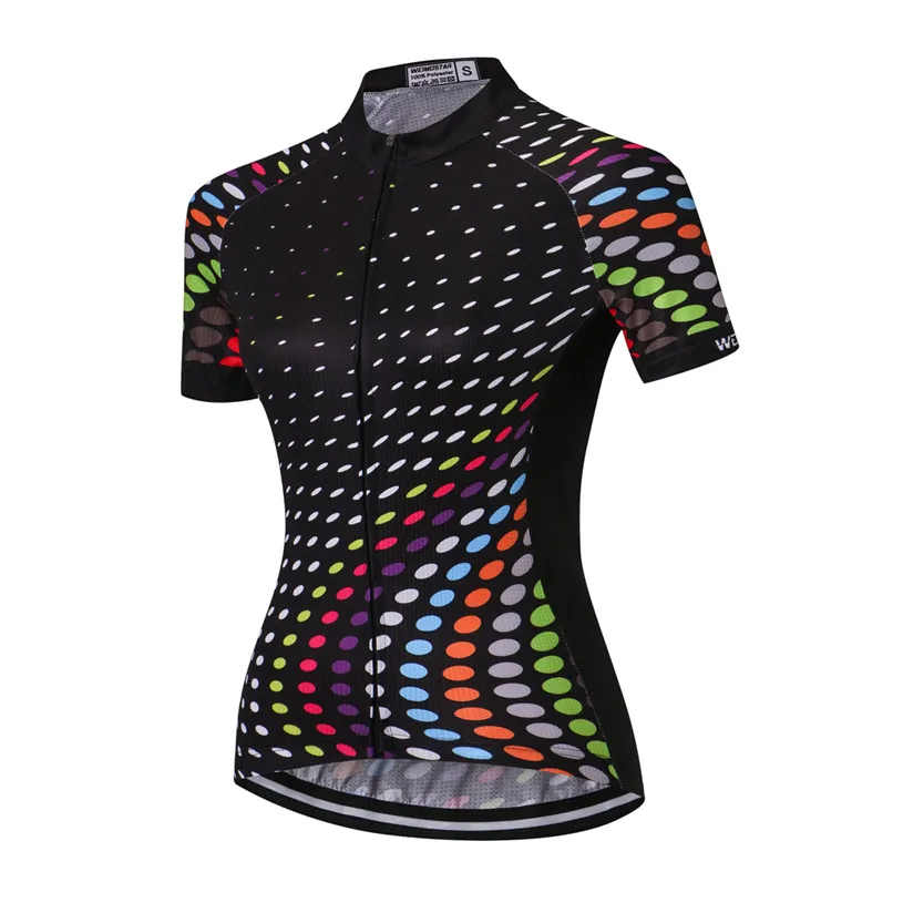 Weimostar трикотажные изделия из полиэстера Для женщин велосипедный костюм Спортивная одежда для велоспорта дорожный велосипедный свитер-Джерси велосипедный одежда - Цвет: 2