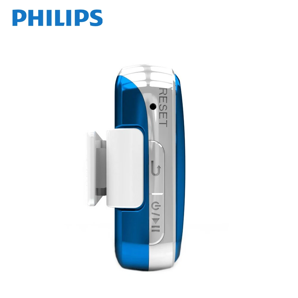 Оригинальный мини MP3 плеер Philips спортивный полнозвуковой большой экран с
