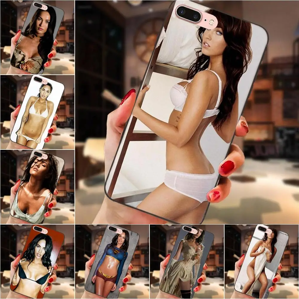 

For Huawei Honor 5A 6A 6C 7A 7C 7X 8A 8C 8X 9 10 P8 P9 P10 P20 P30 Mini Lite Plus Luxury Hybrid Phone Case Sexy Megan Fox