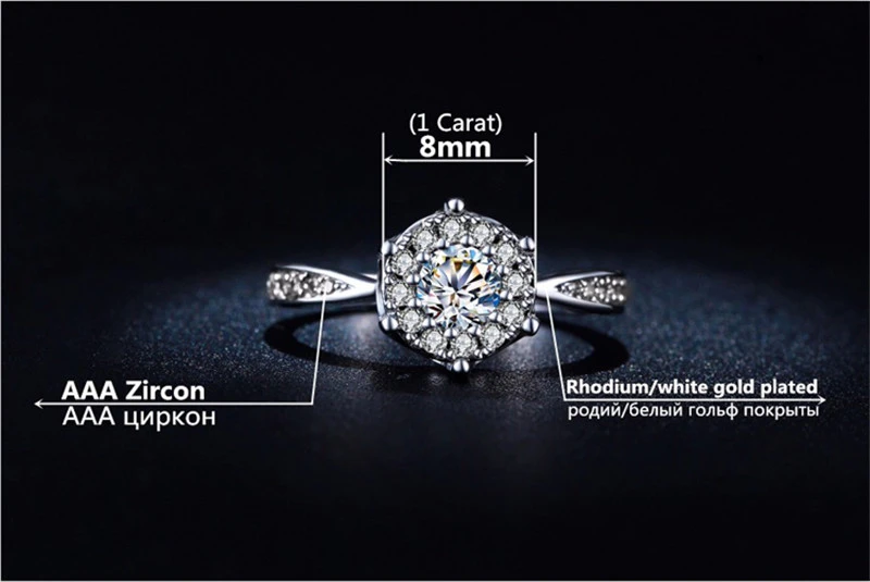 Luxury White Gold Color Rings For Women Crystal Jewelry Wedding Engagement Bague Femme Accessories Supernatural Anel 585 DR93 (22)