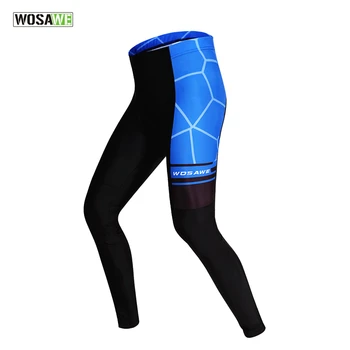 

WOSAWE Spring & Autumn 4D Gel Padded Cycling Tights MTB Road Bike Tights & Pants Breathable Bicycle Trousers Sportswear Clothing