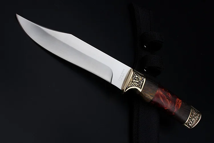 2020 New Free Shipping Survival Camping Portable Outdoor Fixed Practical Military Knife Hunting Tactical Battle Knives EDC Tools