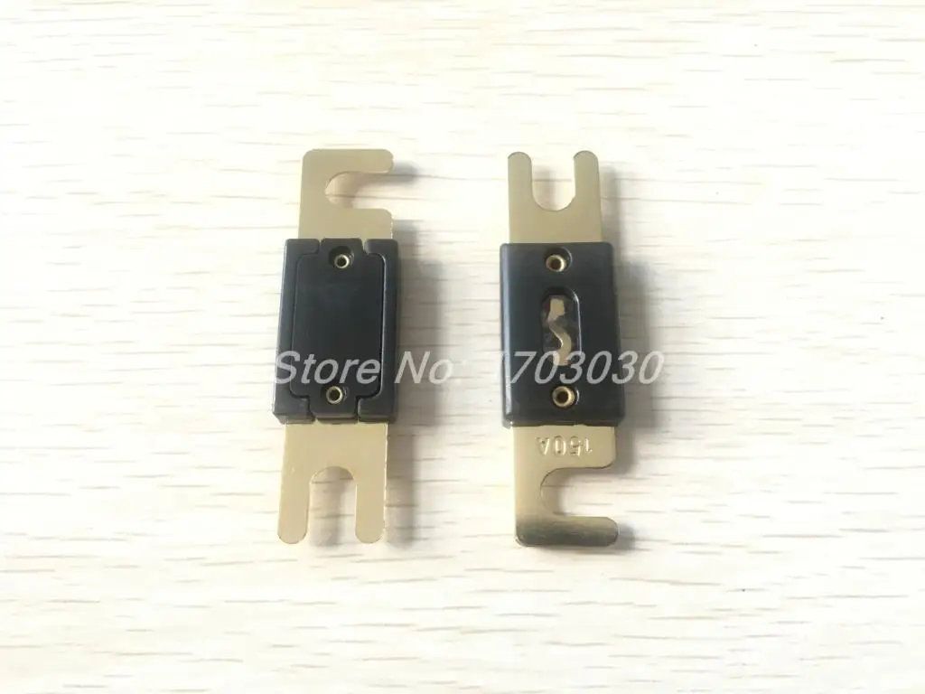 

12 pcs Gold Plated Fuse 150A 150 AMP for Auto Car Boat Truck Audio 80x22mm