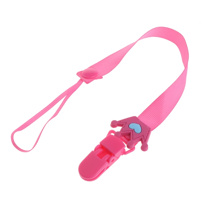 Baby Pacifier Chain Clip Holder Nursing Teether Dummy Soother Nipple Leash Strap 0712 huismerk kopen in de aanbieding