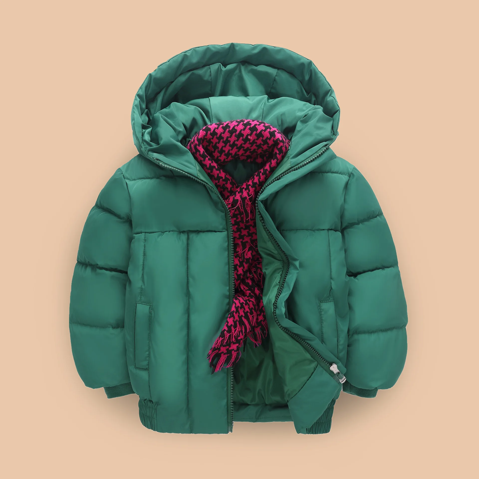 2019 جديد الشتاء الفتيات الاطفال الفتيان جميلة جدا نوعية جيدة الدافئة سمكا التمويه معطف أسفل سترة الملابس الخارجي