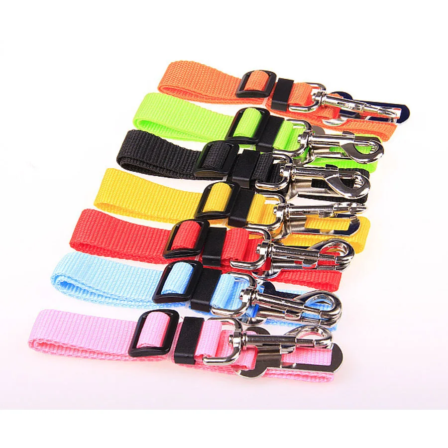 font b Pet b font Car Safety Seat Belt Dog Safety Seat Belt Collars 7Color