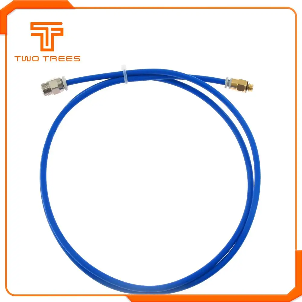 1 метр синяя тефлоновая труба соединитель 3d принтер части j-head hotend ID 2 мм OD 4 мм трубка для Ender 3 CR10 CR-10S 3d принтер