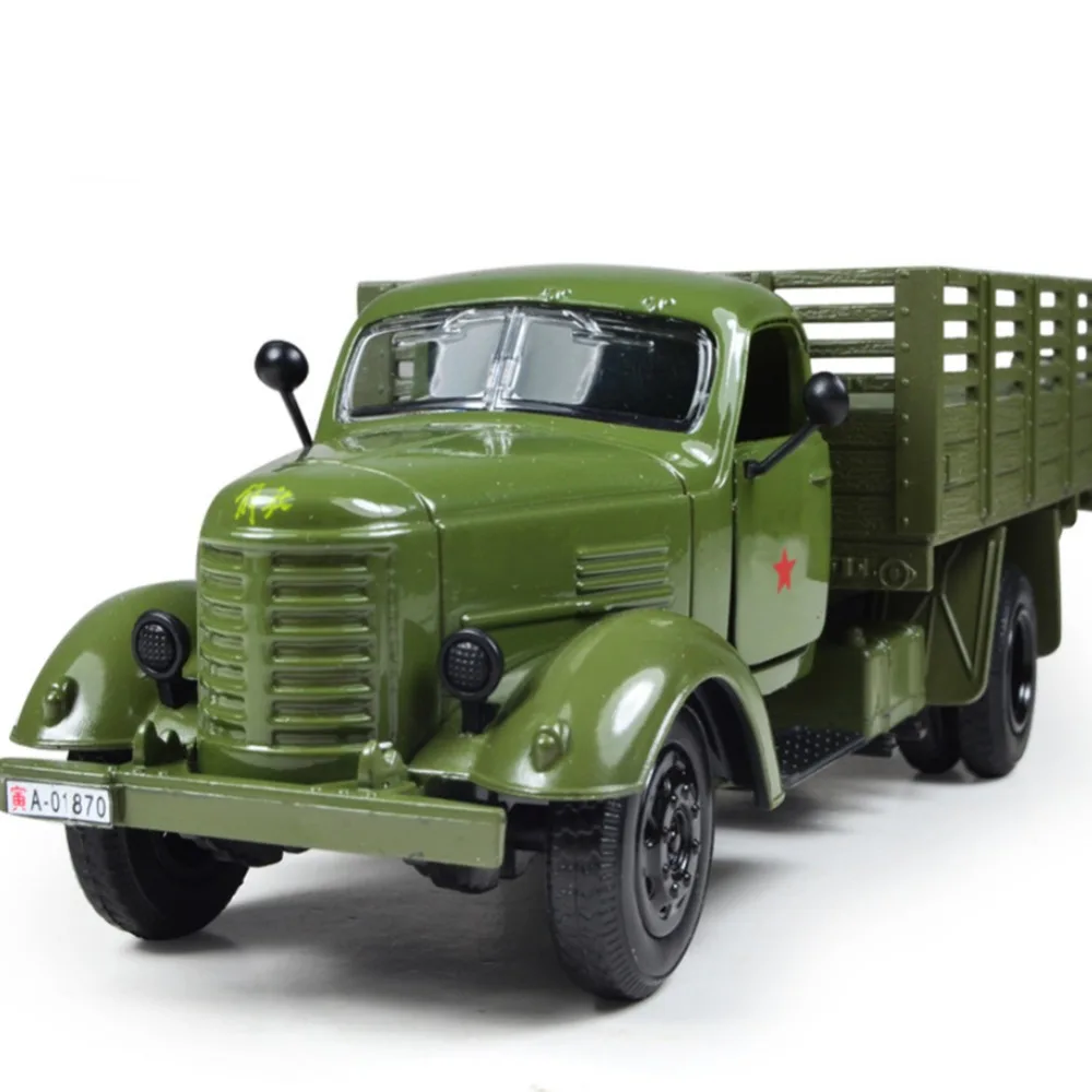 

1:36 Children Alloy Car Kids Military Truck Diecast Toys Sound and Music Scale Jeep Military Car Model Pull Back Toy Gifts