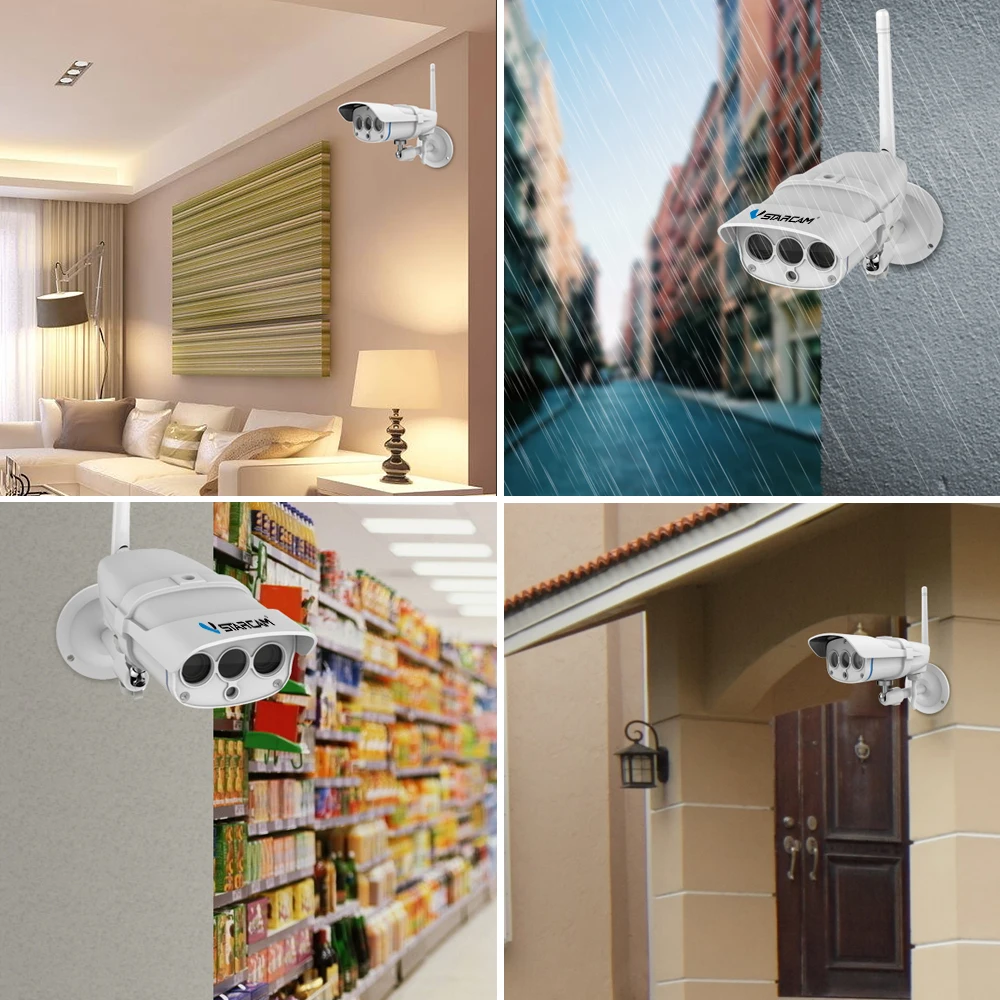 VStarcam C7816WIP Waterproof IP Camera Wireless IR-Cut Memory Storage 64G TF Card wifi Webcam CCTV Outdoor IP Camera