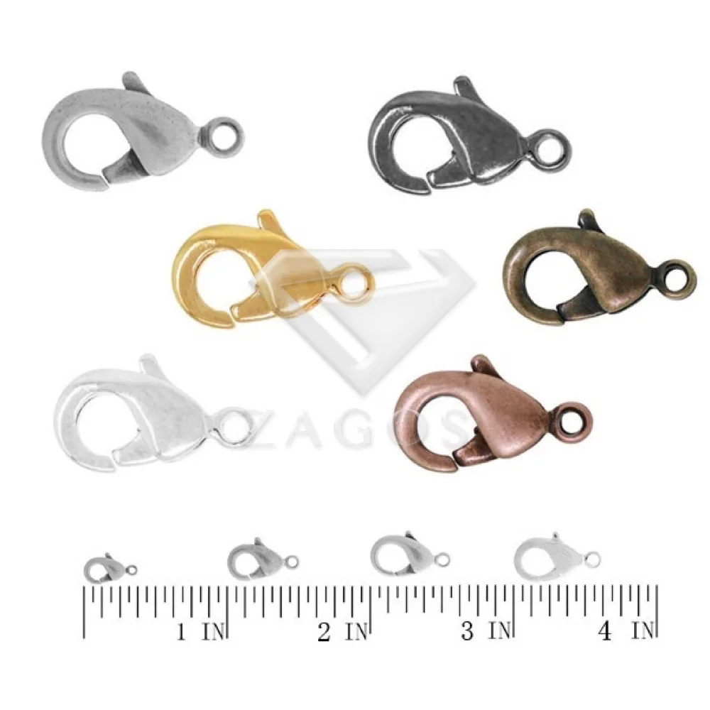 40pcs Barrel Clasp Connectors Bracelet Necklace Craft Jewelry Findings 17x4x4mm 