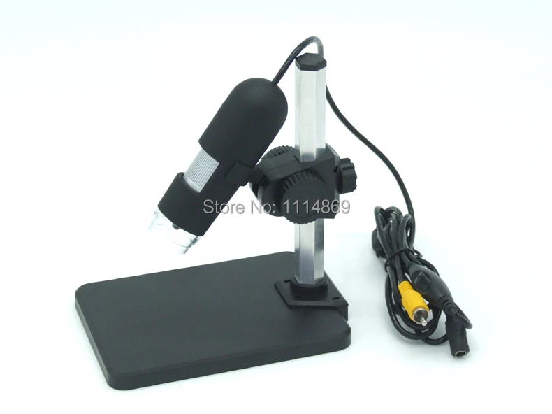 HD 2MP 1-50/400x/800X/1200X/2000X AV ручной видеоэндоскопической микроскоп